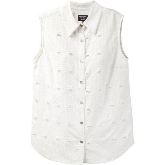 Creatures of the Wind Embroidered Face Shirt Butto - Picture 3 of 8